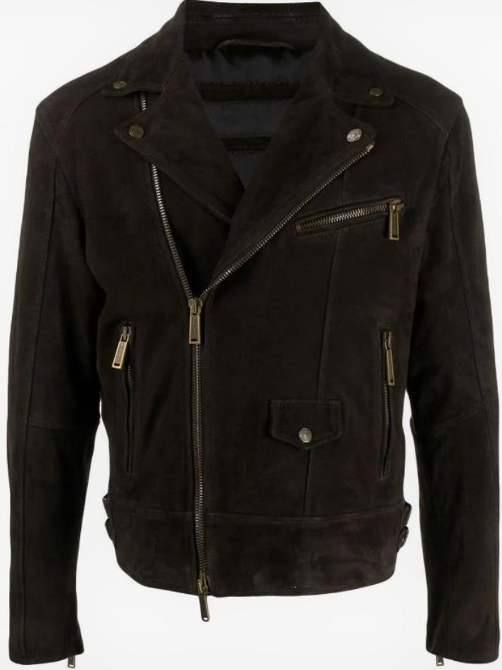 1742442234_original_resized.jpg Men`s Black Suede Leather Biker Jackets - Image 1